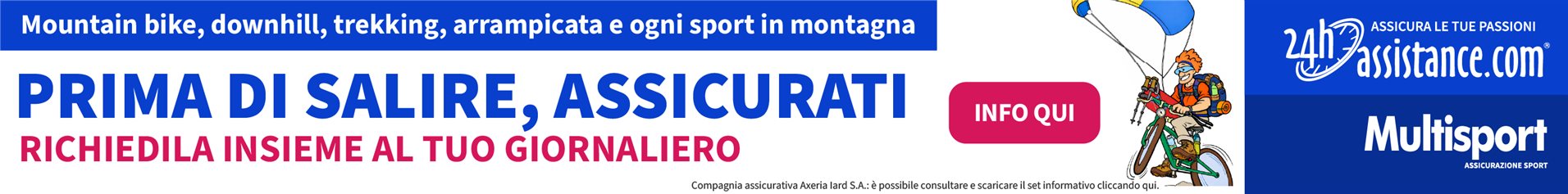 Assicurazione sport montagna FVG – Multisport