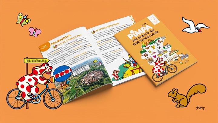 Paragrafo di Testo - Pimpa alla scoperta del Friuli Venezia Giulia - IT